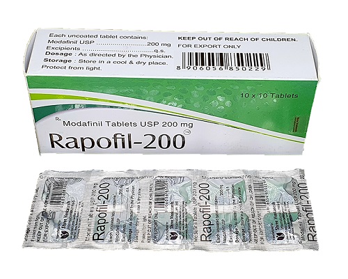 Купить Модафинил Rapofil 200mg в Алматы